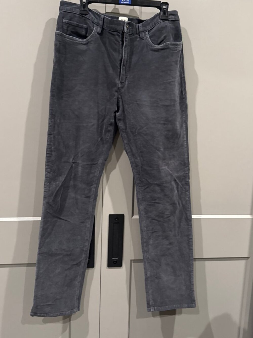 Flint and Tinder Corduroy Pants - Gray - Men's Athletic Tapered Fit - 36x34
